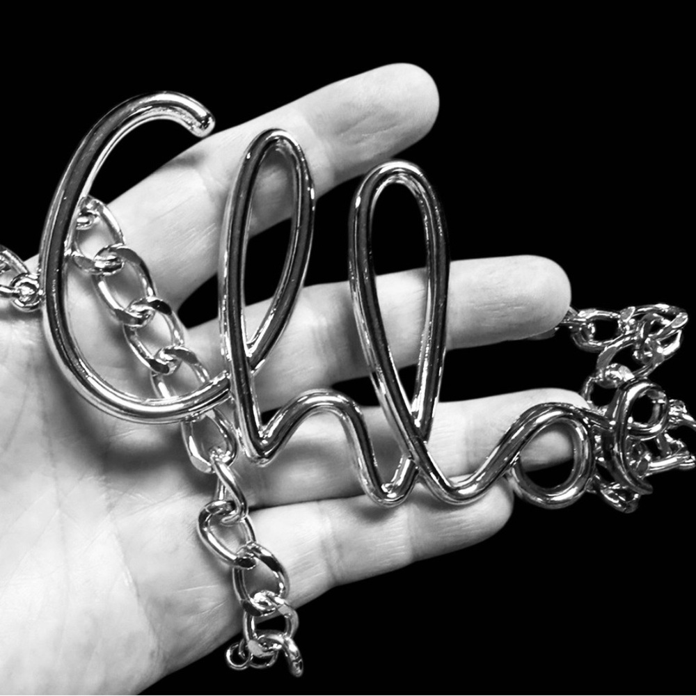 Sliver Chain belt Chloe - Picture 2 of 4